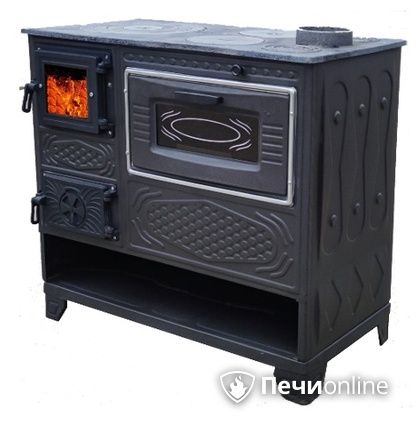 Отопительно-варочная печь МастерПечь ПВ-05С с духовым шкафом, 8.5 кВт в Барнауле